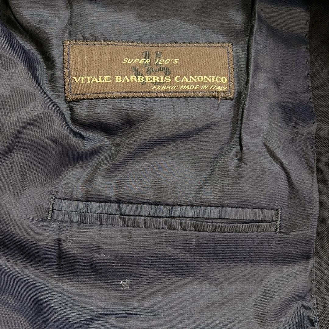 【16417】VITALE BARBERIS CANONICO ヴィターレ バルべリス カノニコ ジャケット XL 無地 おしゃれ シンプル オケージョン フォーマル