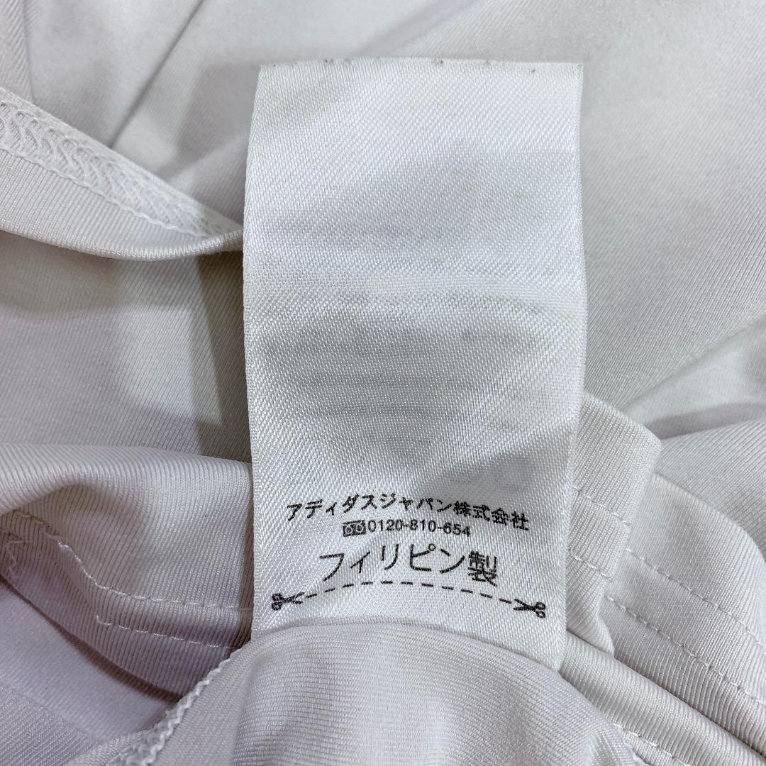 【16619】adidas アディダス テックフィット ノースリーブ Tシャツ アイボリー M 白 無地 シンプル スポーティー