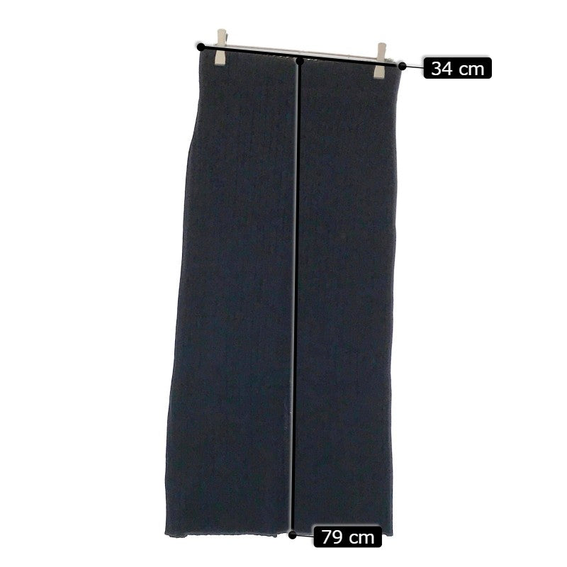 【16646】 新古品 GLOBAL WORK グローバルワーク ロングスカート サイズM ブラック シンプル モノトーン オシャレ レディース 定価4000円