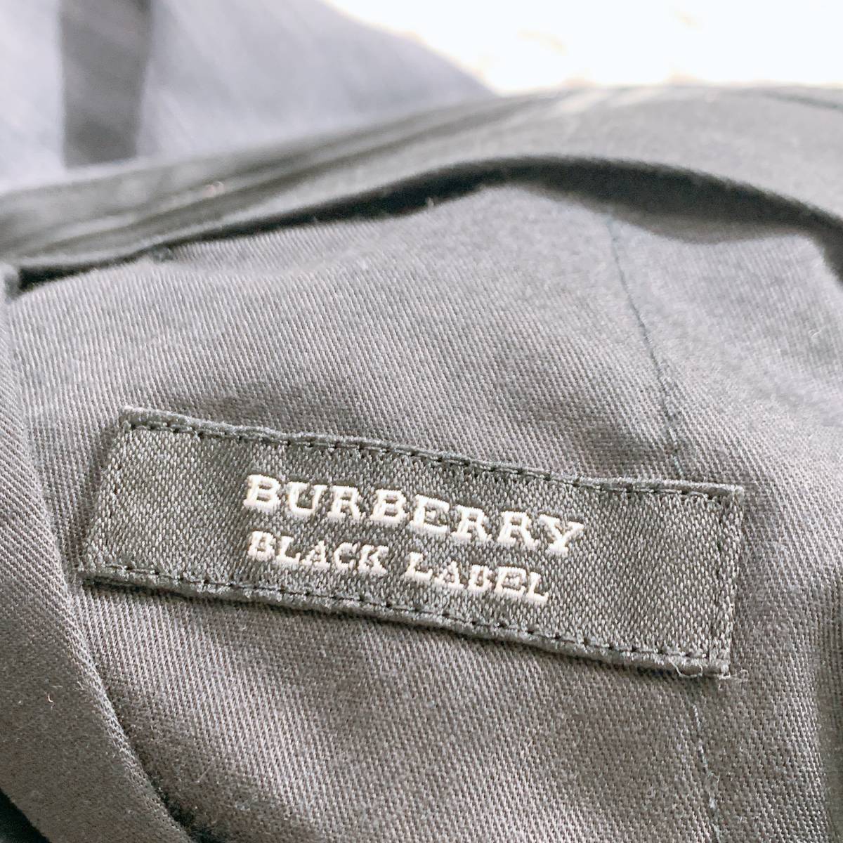 メンズ BURBERRY パンツ グレー フォーマル オケージョン シンプル 通勤用 羊毛100 ポリエステル100 バーバリー 【16716】