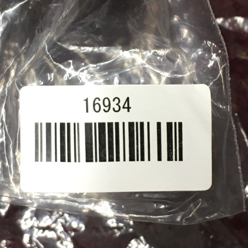 【16934】 新古品 DIESEL ディーゼル セーター サイズXXS ワインレッド ダメージ加工 ベルト メダル チャーム グランジ レディース