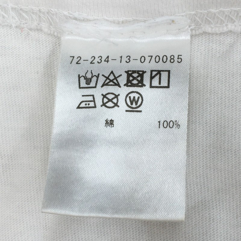 【17632】 Larry Clark for ESTNATION ラリークラークエストネーション 半袖Tシャツ カットソー サイズL ホワイト シンプル メンズ
