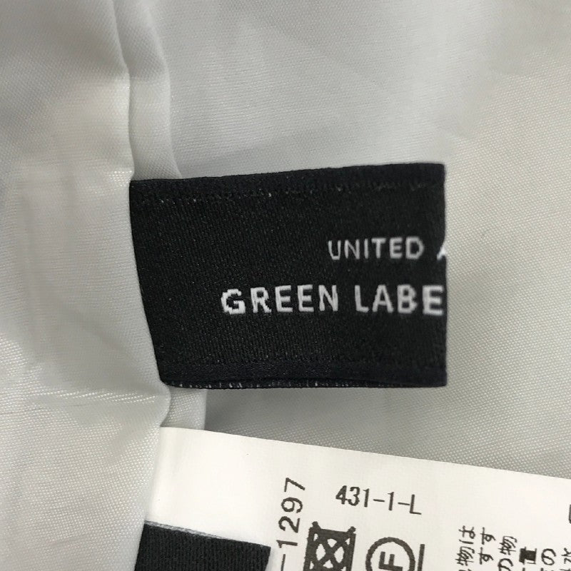 【17686】 green label relaxing グリーンレーベルリラクシング ワイドパンツ サイズ44 / 約XXL グレー シンプル かっこいい レディース