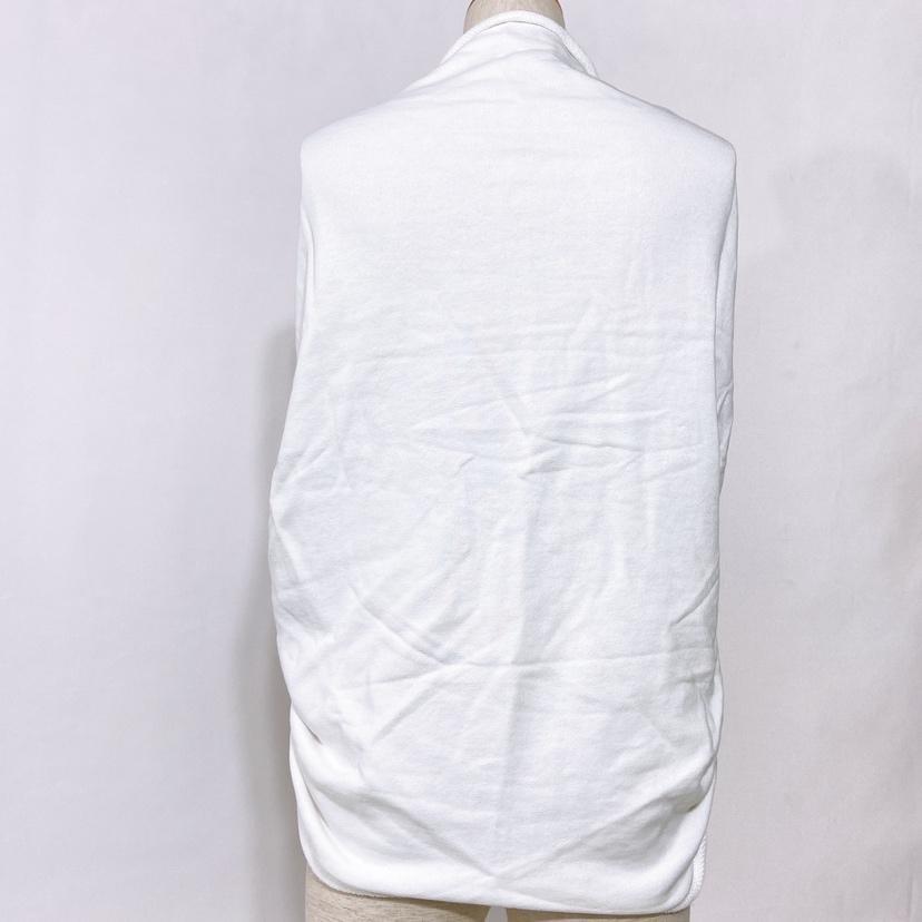 【17886】新品未使用 DOUBLE STANDARD CLOTHING ボレロ ポンチョ フリーサイズ ホワイト ダブルスタンダード リボン風 レディース シンプル