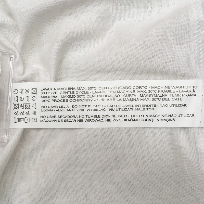 【19049】 新古品 ZARA ザラ 半袖Tシャツ カットソー サイズXL(LL) ホワイト Vネック シンプル 着やすい 動きやすい レディース