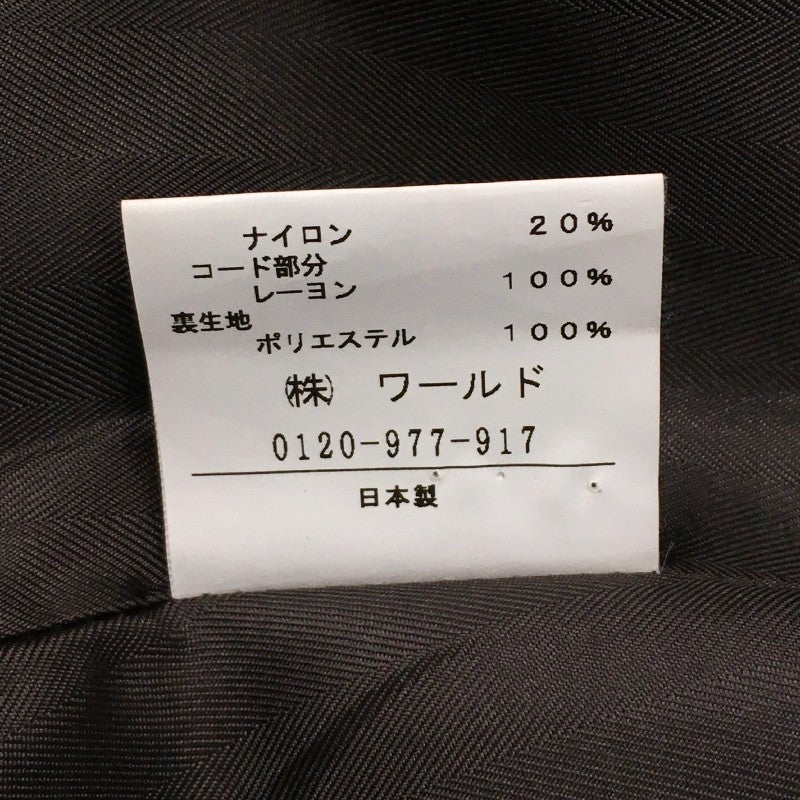 【20173】 UNTITLED アンタイトル アウター サイズ1 / 約S ブラウン シンプル フォーマル オシャレ ゆったり 防寒 暖かい レディース