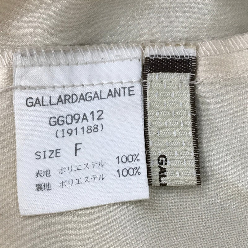 【20381】 GALLARDAGALANTE ガリャルダガランテ ミニスカート サイズF グリーン フレア バックファスナー 柄 おしゃれ レディース