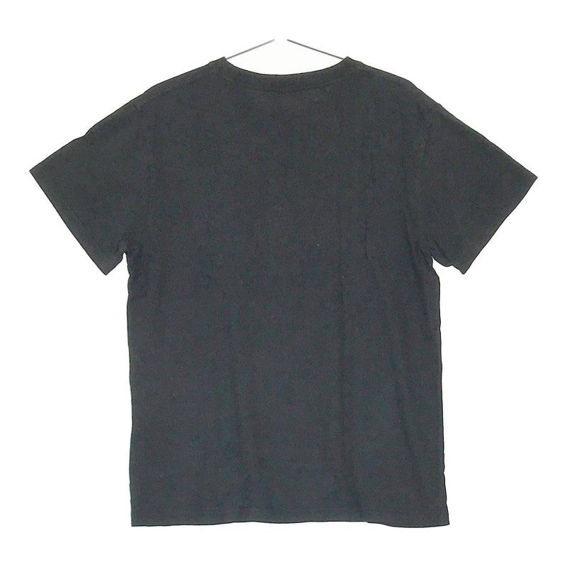 【20623】 CHUMS チャムス 半袖Tシャツ カットソー サイズS ブラック ロゴT パズル プリント シンプル アウトドア 普段着 メンズ