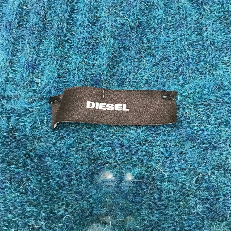 【20784】 新古品 DIESEL ディーゼル セーター サイズXXS ターコイズブルー シンプル オシャレ ゆったり スタイリッシュ レディース