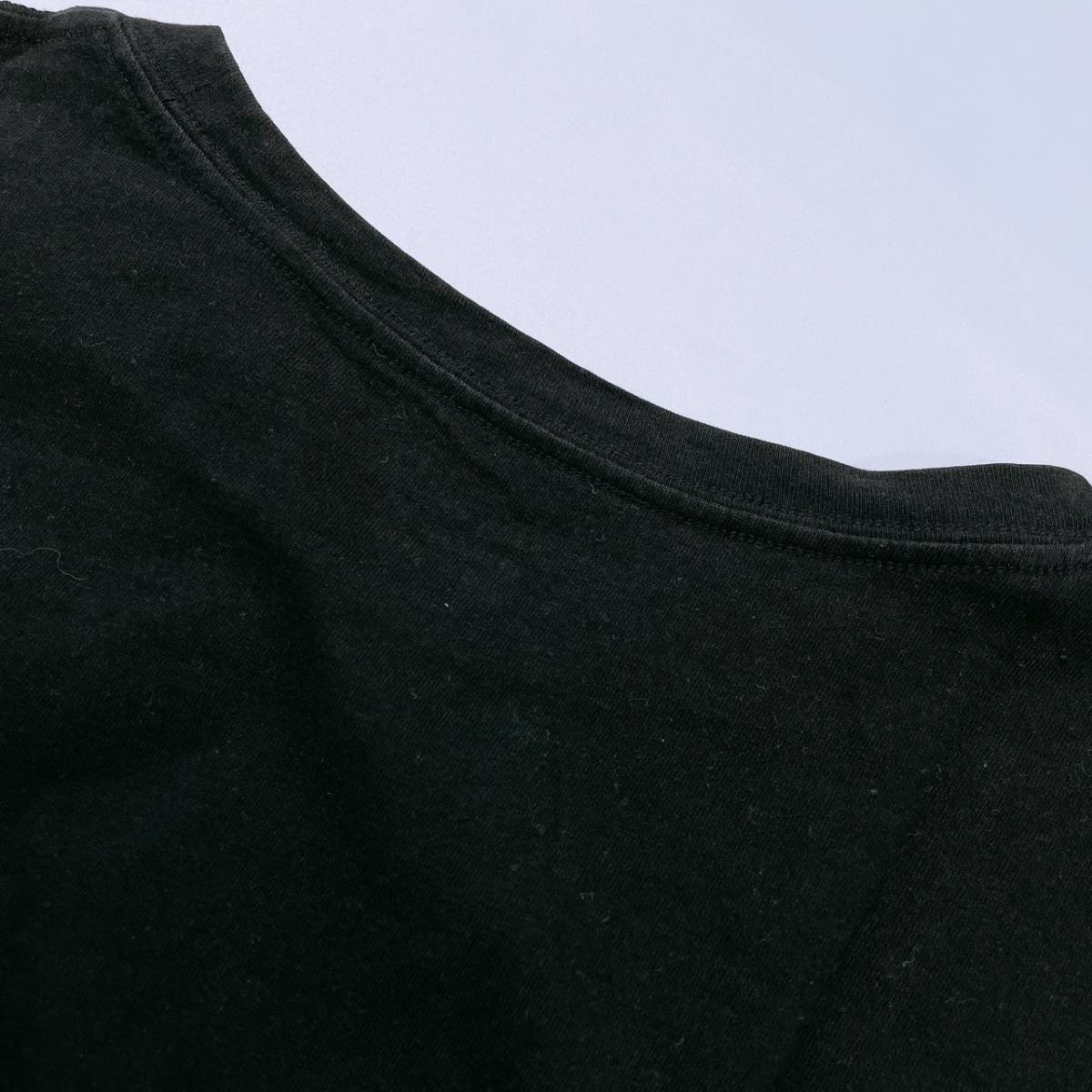 レディースS COLOR TEE GU トップス シャツ 半袖シャツ Tシャツ ブラック 黒 無地 丸ネック インナー デイリーウェア ジーユー 【20973】