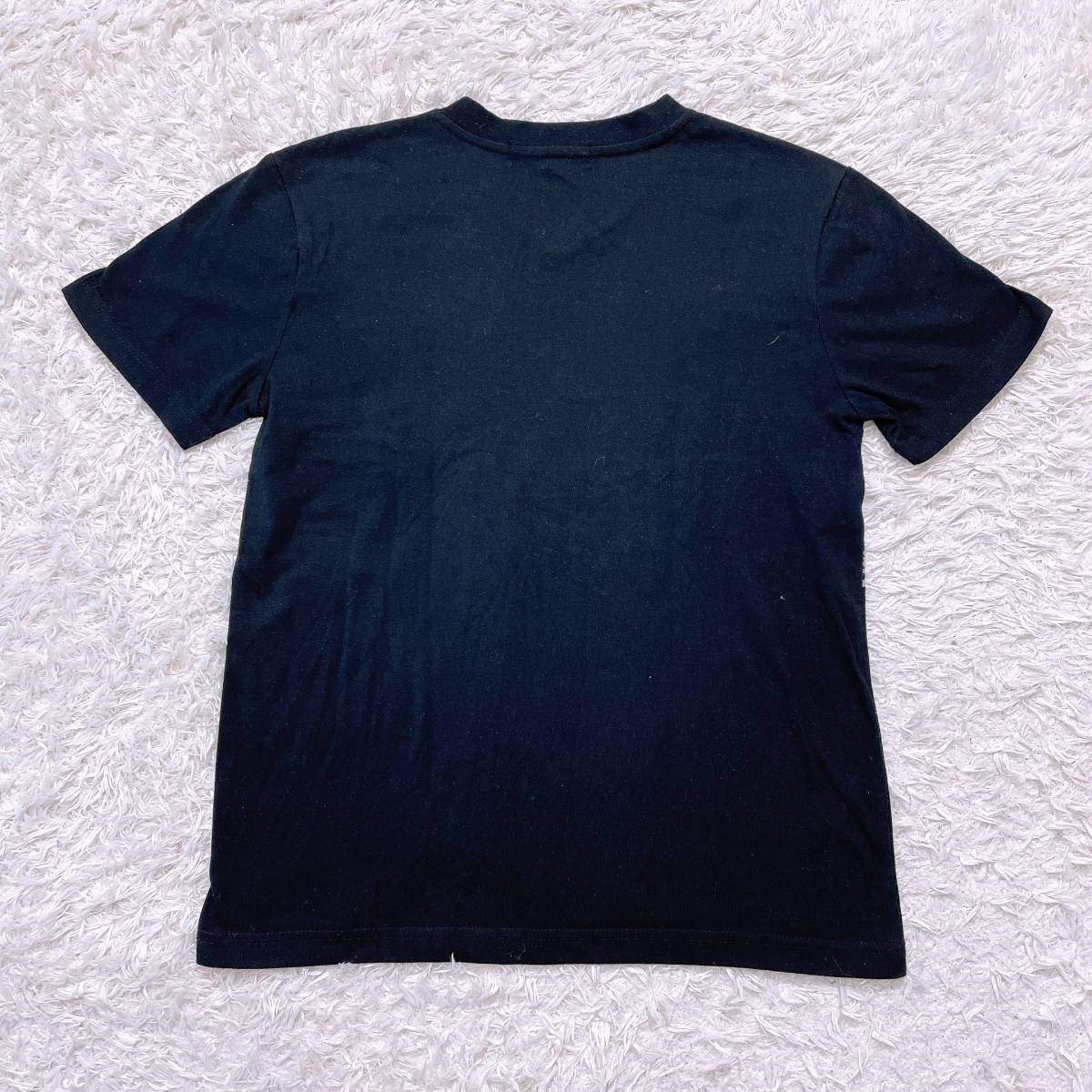 【20994】 PLAYBOY プレイボーイ シャツ ブラック 黒 M Tシャツ 半袖 メンズ 男性用 ロゴマーク うさぎ ポップ かわいい