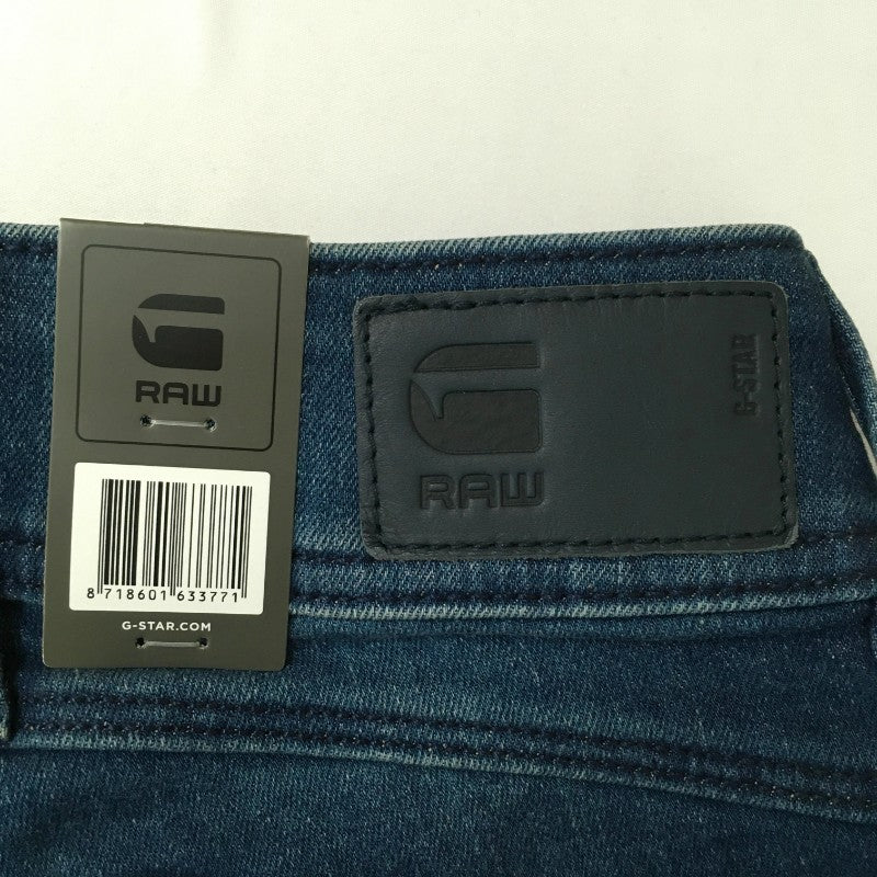 【22610】 新古品 G-STAR RAW ジースターロゥ デニム ジーンズ ジーパン サイズW23 L28 / 約S ブルー LYNN SKINNY スキニー レディース