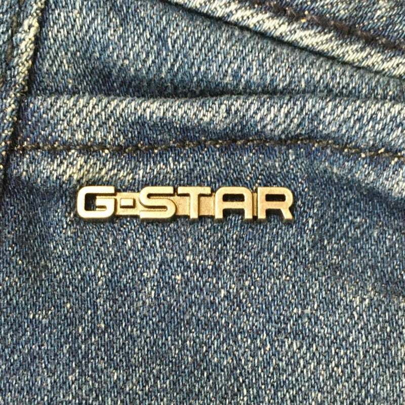 【22657】 新古品 G-STAR RAW ジースターロゥ デニム ジーンズ ジーパン サイズW23 L28 / 約S ブルー LYNN SKINNY スキニー レディース