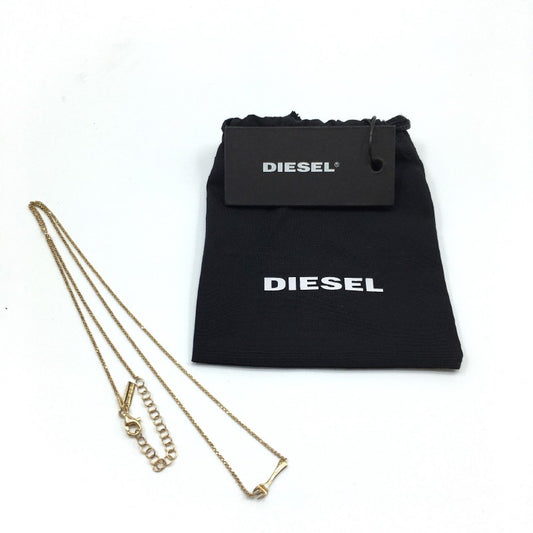 新古品 レディース DIESEL ネックレス ゴールド ファッション小物 装飾品 アクセサリー モチーフ 飾り オシャレ ディーゼル 【23233】