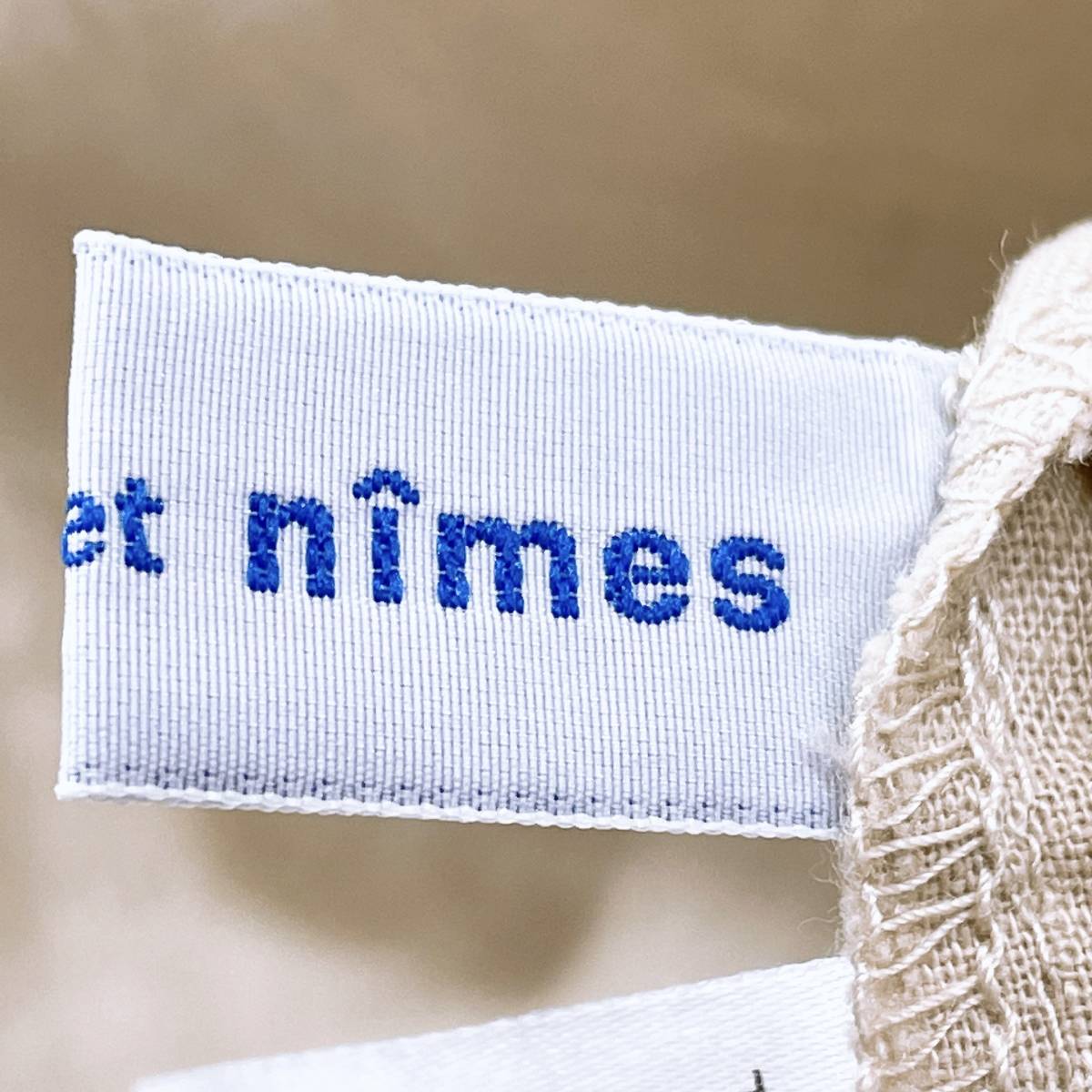 レディース nimes et nimes トップス ベージュ B品 訳あり品 ブラウス 半袖 シンプル カジュアル 薄手 無地 ニームエニーム【23805】