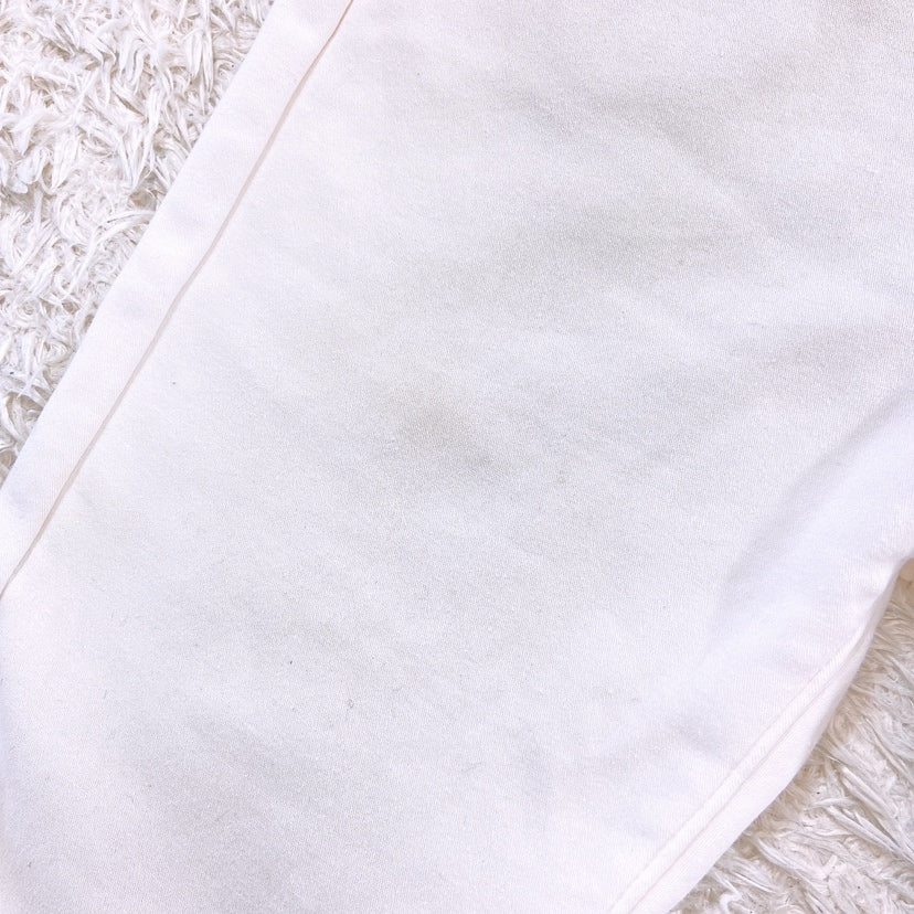 レディース 165/72A 29 Lisa Johnson パンツ ジーンズ ホワイト 裏ボア 暖かい 可愛い シンプル 無地 スキニー 韓国ファッション 【25186】