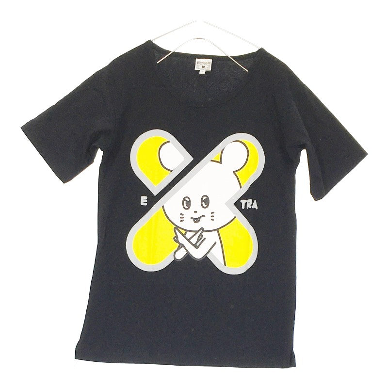 レディースS KYUSONEKOKAMI バンドTシャツ 黒色 ブラック 2016 DMCC REAL ONEMAN TOUR EXTRA ツアーTシャツ キュウソネコカミ 【25702】
