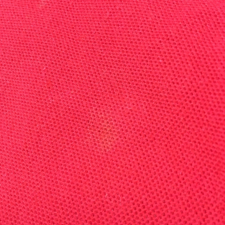 メンズL MAFIMUM 半袖ポロシャツ インナー スカーレット 真紅 レッド 赤 カジュアル オシャレ かわいい マフィウム【26104】