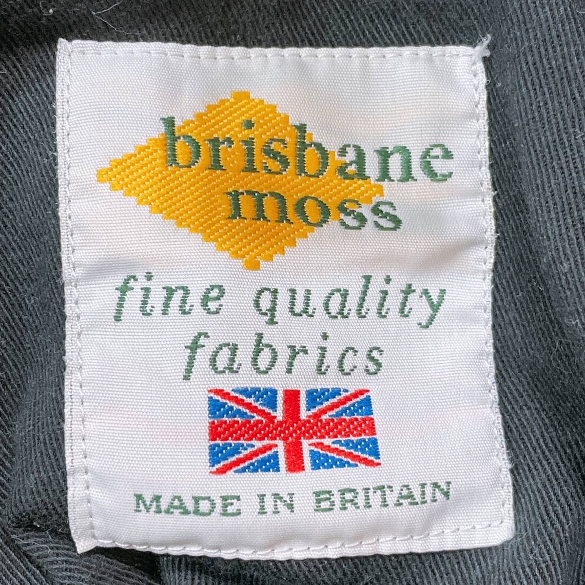 レディース44 M～L Brisbane moss パンツ ボトムス ブラック 黒 良品 コーデュロイ シンプル 無地 かっこいい ブリスベンモス 【26237】