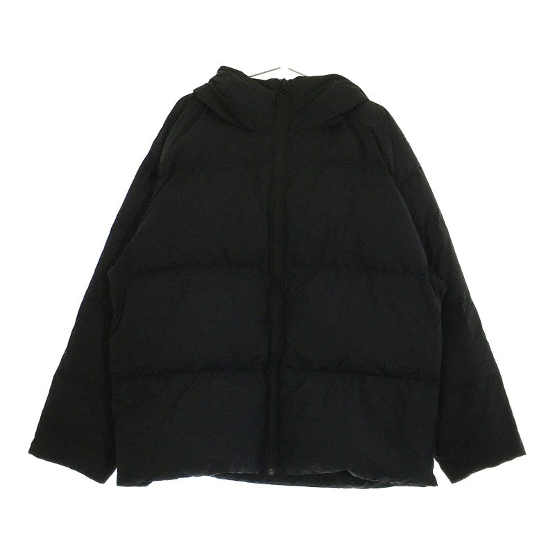 【26806】 無印良品 ムジルシリョウヒン ダウンジャケット サイズL-XL ブラック シンプル 無地 かっこいい 暖かい 防寒 メンズ