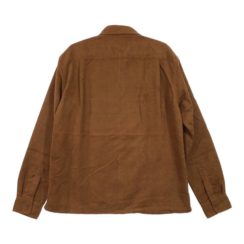 【27375】 COMME CA ISM コムサイズム ジャケット サイズL ブラウン シンプル 胸ポケットあり 襟付き 暖かそう 袖口ボタンあり  メンズ