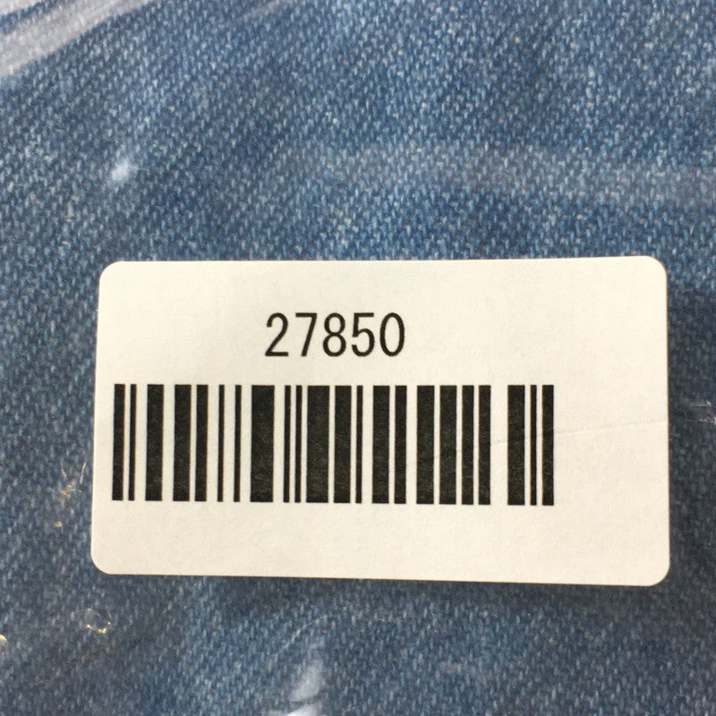 【27850】 HERE'S ヒアーズ ノーカラージャケット サイズS ブルー デニム シンプル カジュアル かわいい かっこいい レディース