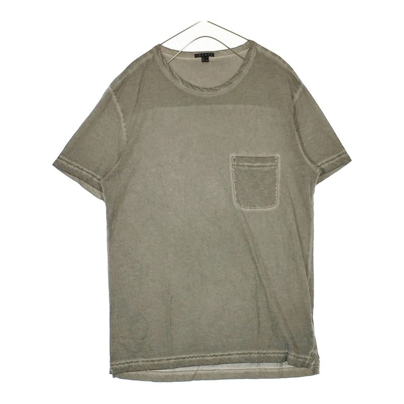 【28335】 theory セオリー 半袖Tシャツ カットソー サイズM グレー シンプル カジュアル デイリー 綿100% 着回し レディース