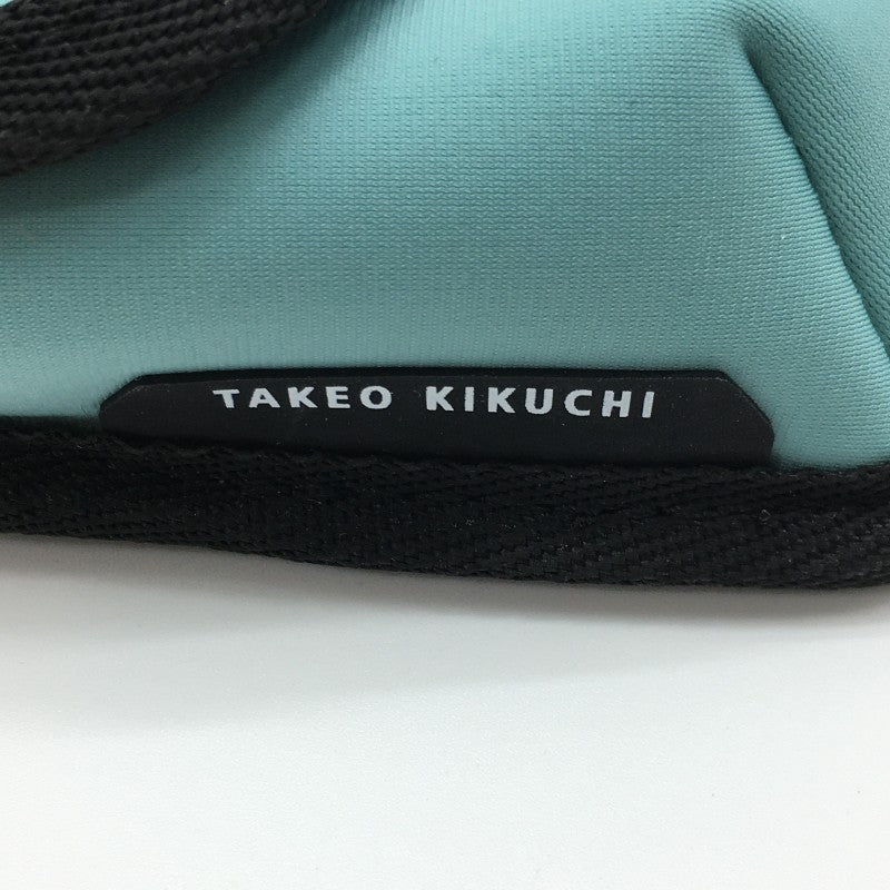【28904】 新古品 TAKEO KIKUCHI タケオキクチ ケース サイズ00 ミントグリーン コインケース 小物入れ シンプル メンズ 定価3600円