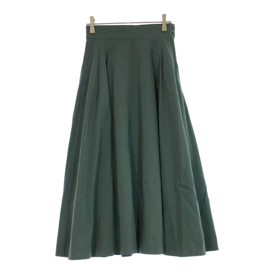 【29428】 PLST プラステ ロングスカート サイズS ミントグリーン フレアスカート おしゃれ 可愛い サイドボタン 上品 レディース