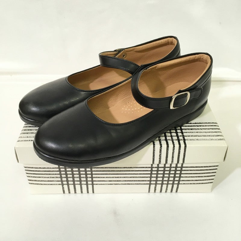 【29624】 FUNAMI フナミ パンプス ヒール 靴 サイズ23.0cm ブラック シンプル 歩きやすい スタイリッシュ 上品 レディース