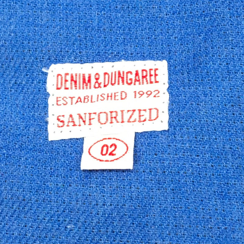 【29697】 DENIM&DUNGAREE デニムアンドダンガリー ワイドパンツ サイズ02 / 約M グレー カジュアル かっこいい オシャレ レディース