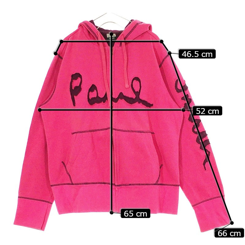 【29745】 Paul Smith ポールスミス パーカー フーディー サイズXL ピンク かわいい かっこいい オシャレ あたたかい レディース