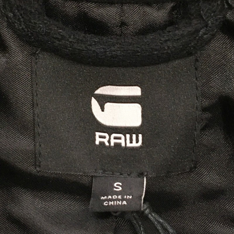 【29777】 新古品 G-STAR RAW ジースターロゥ コート サイズS ブラック シンプル ロング 暖かい ボタン ジッパー レディース