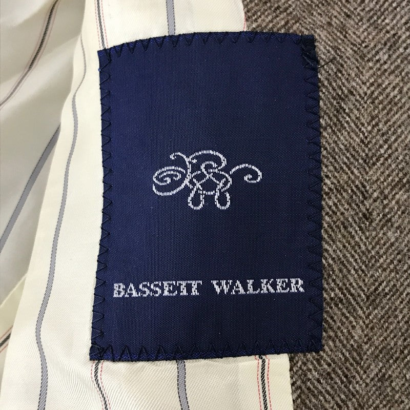【30013】 BASSETT WALKER バセットウォーカー テーラードジャケット サイズ40 / 約L トラディショナル グアベロ かっこいい レディース