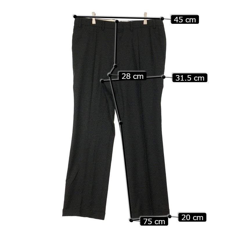 【30223】 スラックス ブラック ポケット シンプル モノトーン 無地 フォーマル 紳士的 スマート かっこいい XLサイズ相当 メンズ