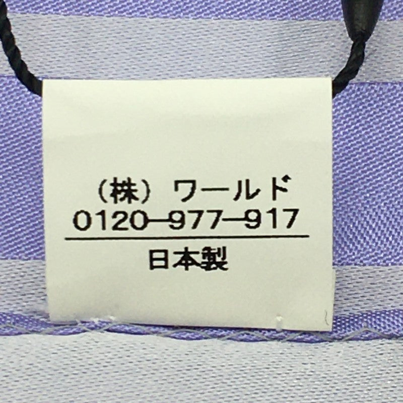 【30388】 新古品 TAKEO KIKUCHI タケオキクチ ハンカチ サイズ00 パープル ポケットチーフ フォーマル スタイリッシュ レディース