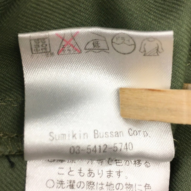 【30458】 新古品 PHOSQUIA フォスキア ミリタリージャケット サイズ38 / 約M モスグリーン シンプル かっこいい レディース 定価11000円