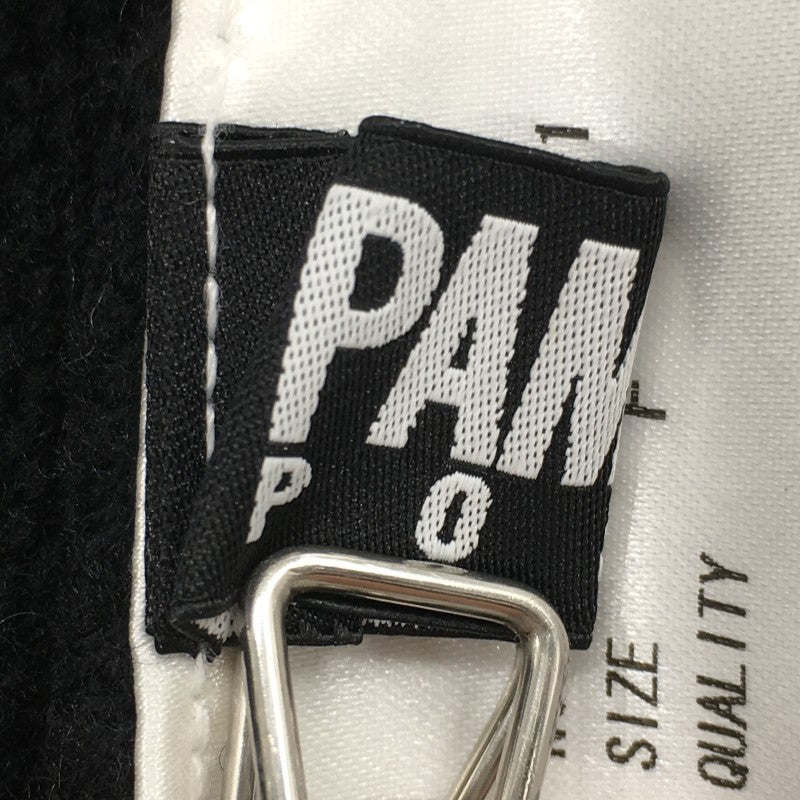 【30722】 PAMEO POSE パメオポーズ ネックウォーマー サイズF ブラック シンプル オシャレ スタイリッシュ ボタン レディース