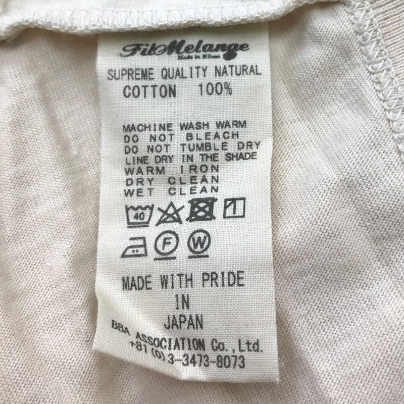 【30730】 Ron Herman ロンハーマン ノースリーブシャツ ベージュ サイズM相当 シンプル 着こごちが良い 着やすい 丸首 レディース