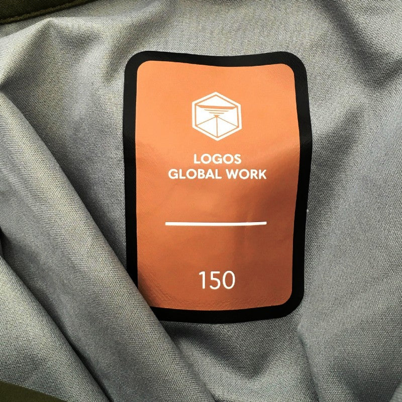 【30756】 LOGOS GLOBAL WORK ロゴス・グローバルワーク ブルゾン ジャンパー サイズ150 グリーン フード付き 無地 カジュアル レディース