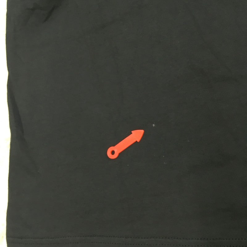 【30817】 半袖Tシャツ カットソー ブラック サイズL相当 ロゴプリント 英字プリント プルオーバー かっこいい ファンキー メンズ