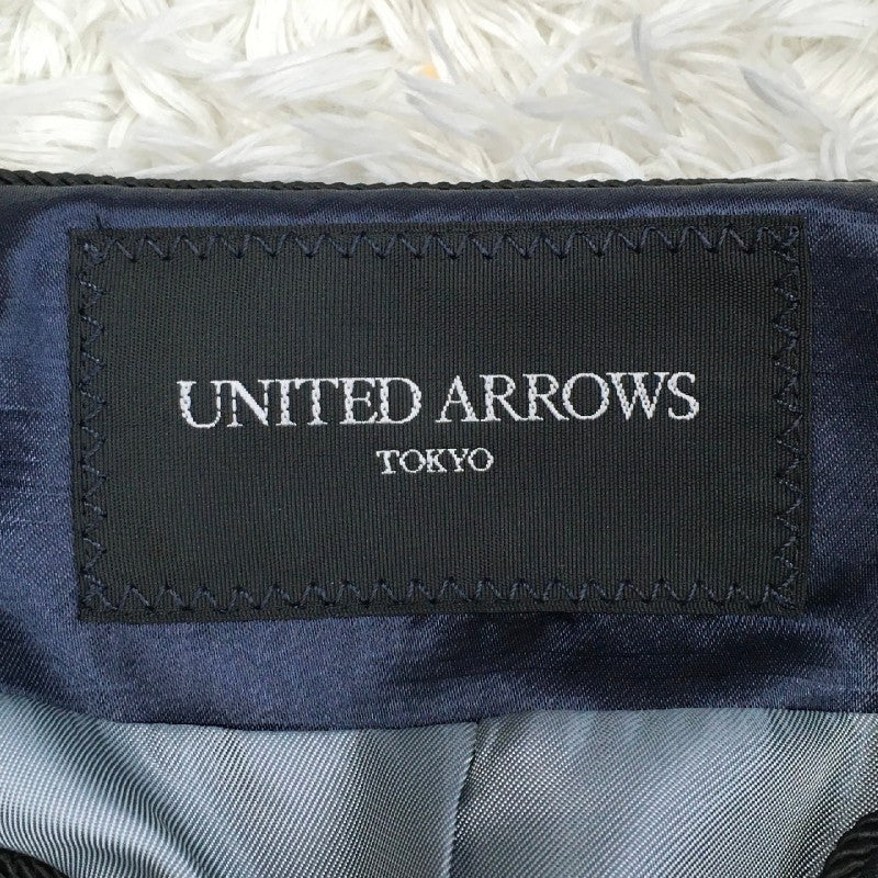 【31093】 UNITED ARROWS ユナイテッドアローズ ジャケット サイズ36 / 約S ブラック ゆったり シンプル オシャレ レディース