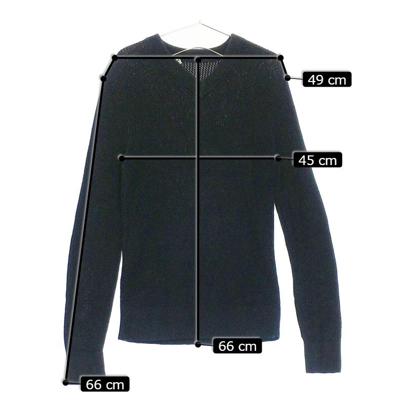 【31102】 theory セオリー セーター サイズXS ブラック シンプル スタイリッシュ ゆったり フォーマル 長袖ニット メンズ
