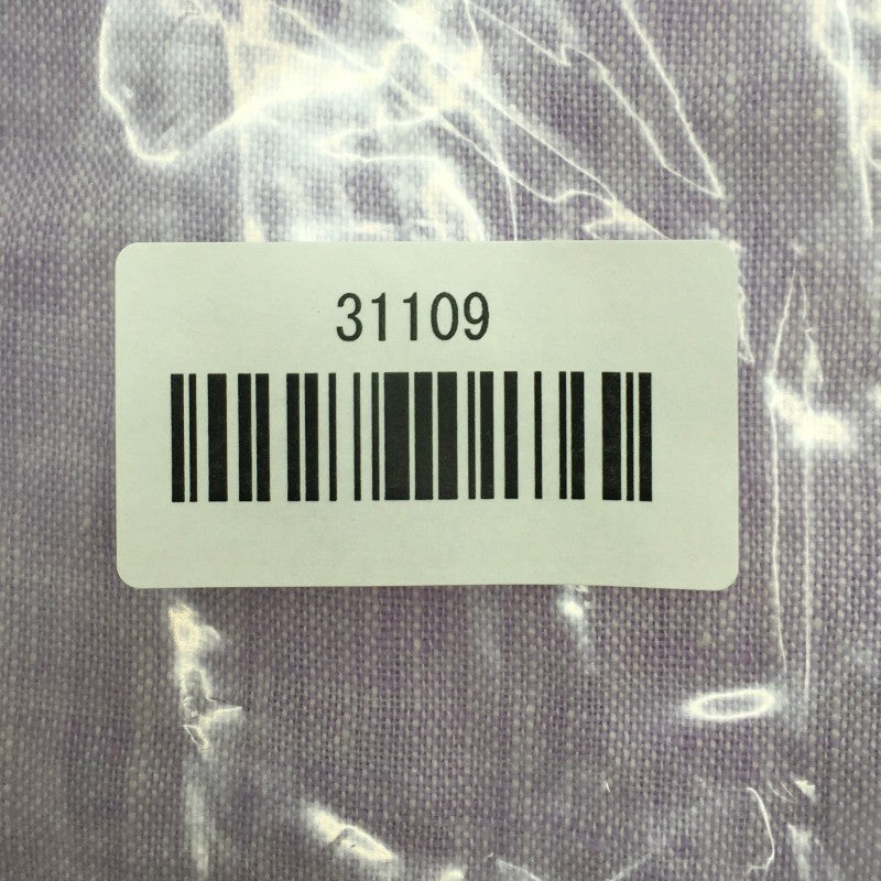 【31109】 BEAUTY&YOUTH ビューティアンドユース 七分袖シャツ サイズM パープル 麻100% 無地 カジュアル シンプル 清涼感 メンズ