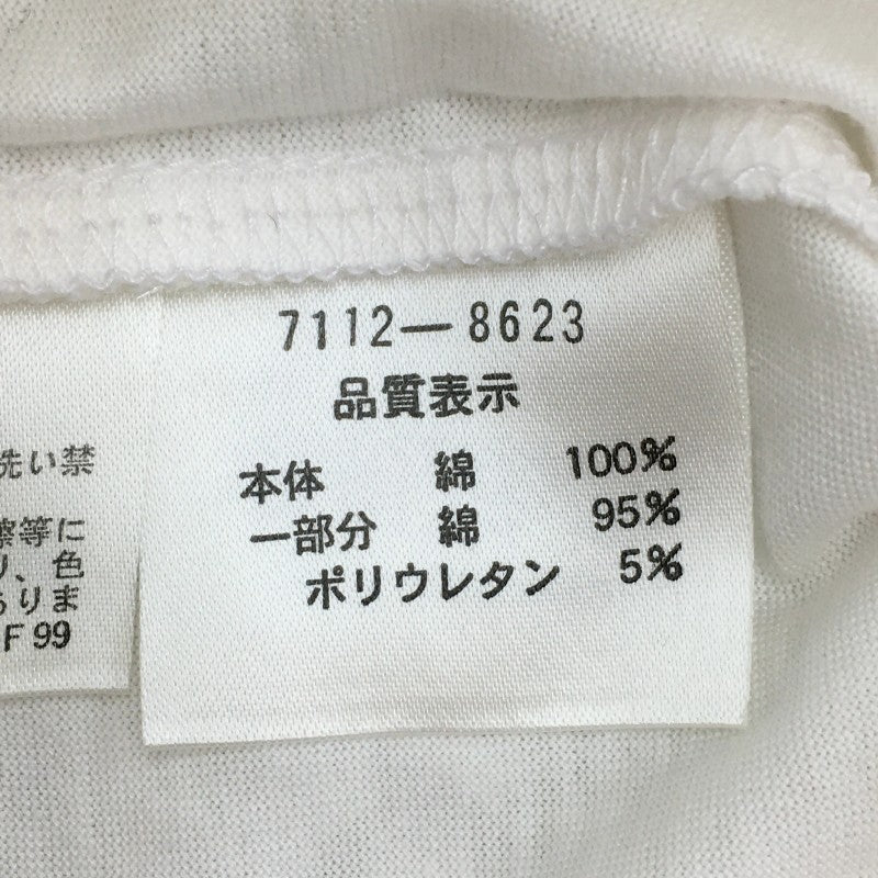 【31228】 JC de CASTELBAJAC カステルバジャック 半袖Tシャツ カットソー サイズ3 / 約L ホワイト 大きいイラスト オシャレ メンズ