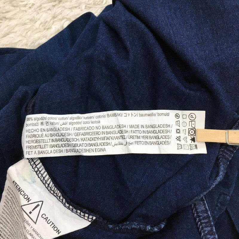 【31258】 ZARA ザラ 半袖Tシャツ カットソー サイズUSA S / 約S グレー コットン100% 肌触り良い カジュアル シンプル 清涼感 メンズ