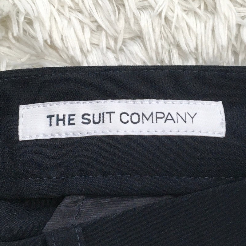 【31268】 The Suit Company ザスーツカンパニー スラックス サイズ38 / 約M ブラック シンプル オシャレ フォーマル レディース