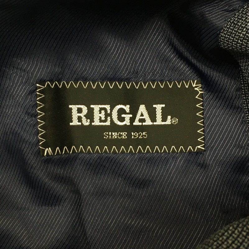 【31315】 新古品 REGAL リーガル テーラードジャケット サイズBE5 / 約M グレーブルー フォーマル ビジネス オフィス かっこいい メンズ