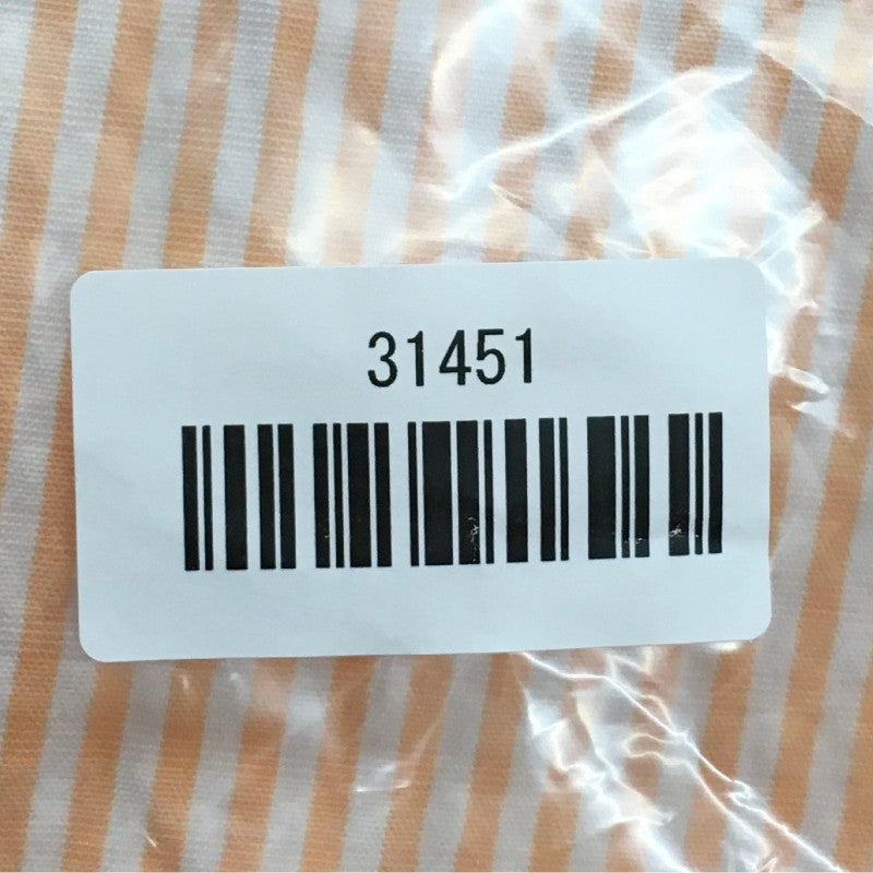 【31451】 EDIFICE エディフィス ショートパンツ サイズ50 / 約XL(LL) オレンジ ストライプ 涼し気 リラックス 爽やか カジュアル メンズ