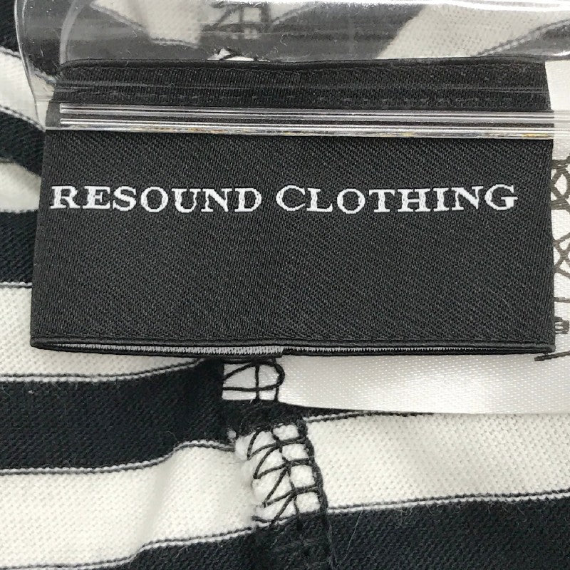 【31529】 RESOUND CLOTHING リサウンドクロージング チュニック サイズ3 / 約L ブラック 重ね着風デザイン オシャレ レディース
